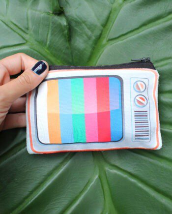 Monedero TV retro