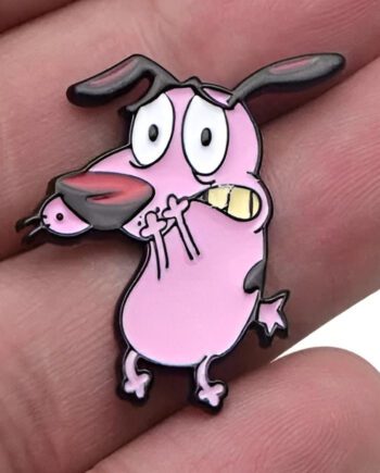 Pin Coraje el perro cobarde