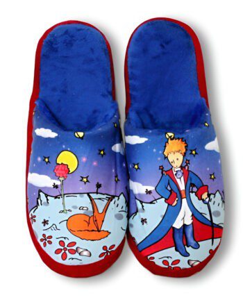 Pantuflas El Principito y el Zorro