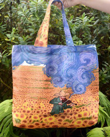 Bolsa Ecologica Van Gogh tocando el violín