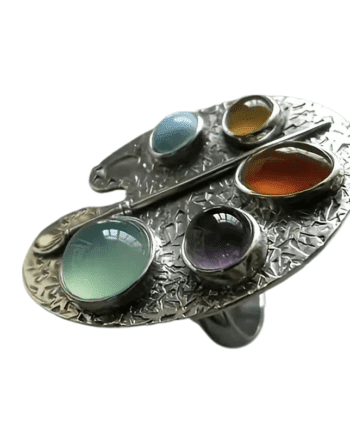 Anillo Paleta de pintura