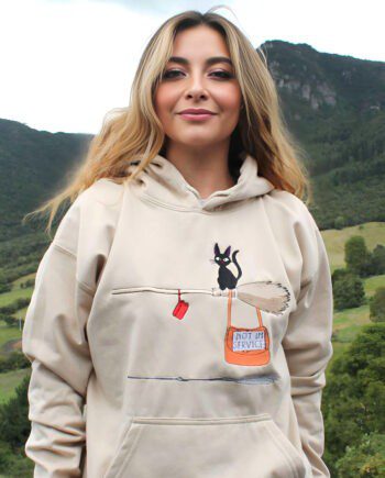 Buso GATO KIKI * Bordado con capota