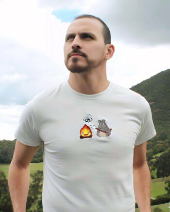 Camiseta STUDIOS GHIBLI hombre * Bordado