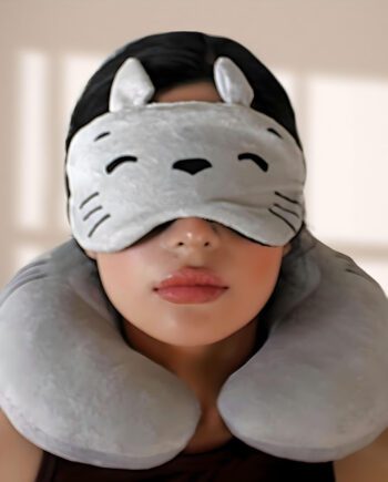 Cojin cuello TOTORO + antifaz de regalo