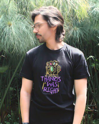 Camiseta THANOS hombre * Bordado