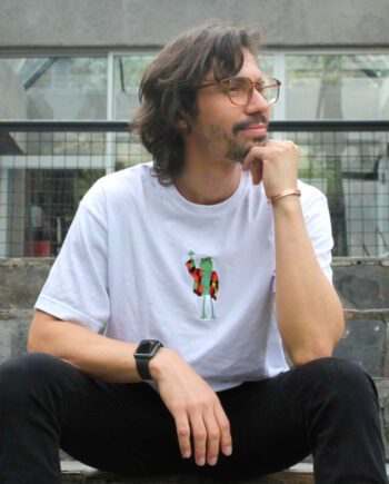 Camiseta RANA hombre * Bordado