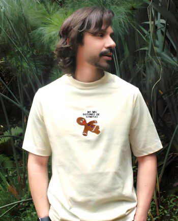 Camiseta NO MIS BOTONES DE GOMITAS hombre * Bordado