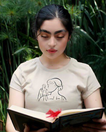 Camiseta ORGULLO Y PREJUICIO* Bordado Dama