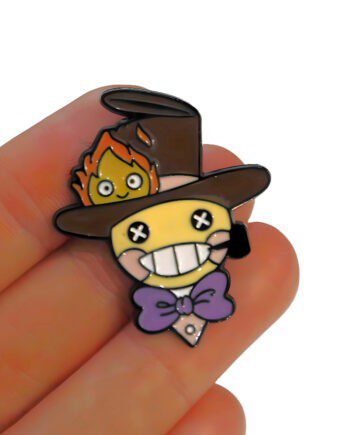 Pin Cabeza de nabo y Calcifer