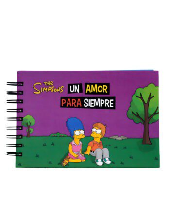 ALBUM Romántico LOS SIMPSONS * Tamaño CARTA