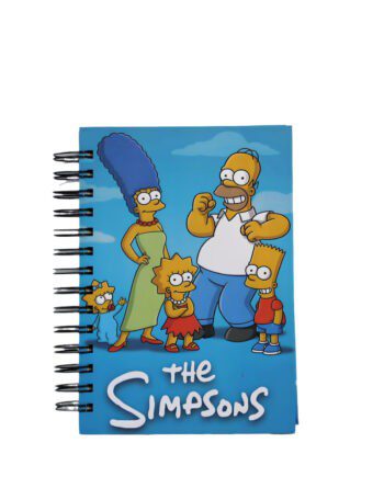Agenda Argollada LOS SIMPSONS