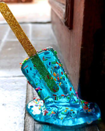 Tranca-puerta PALETA Azul