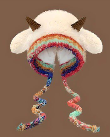 Gorro Cabra blanco hueso