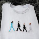 Camiseta BEATLES para hombre * Bordado