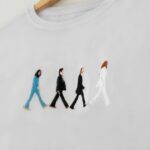 Camiseta BEATLES para hombre * Bordado