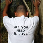 Camiseta BEATLES para hombre * Bordado
