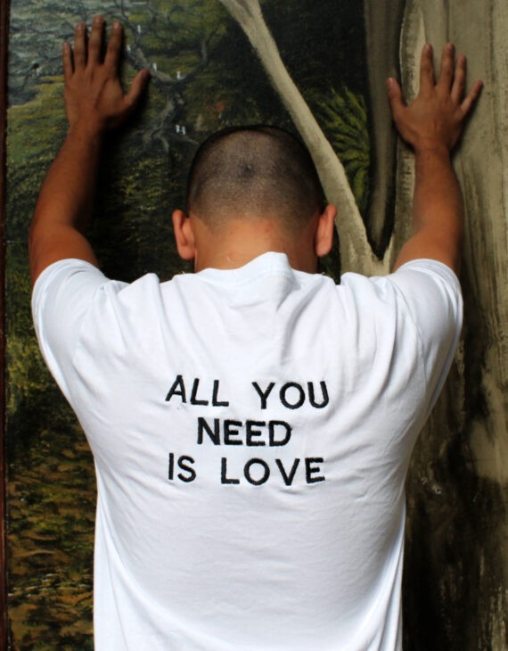 Camiseta BEATLES para hombre * Bordado