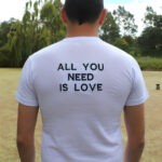 Camiseta BEATLES para hombre * Bordado