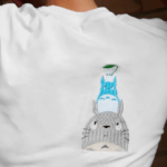 Camiseta TOTORO hombre * Bordado
