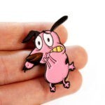 Pin Coraje el perro cobarde