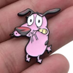 Pin Coraje el perro cobarde