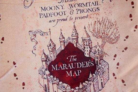 Bolsa Ecologica Marauders Map HP