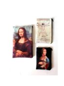 Estuches Leonardo Da Vinci Set *3 Cartucheras