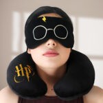 Cojin cuello HARRY POTTER + antifaz de regalo