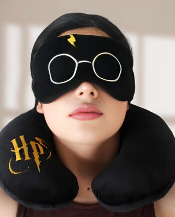 Cojin cuello HARRY POTTER + antifaz de regalo