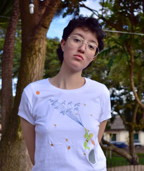 Camiseta EL PRINCIPITO *Bordado Dama