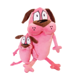 *Coraje el perro cobarde MINI 20cm