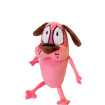 *Coraje el perro cobarde MINI 20cm