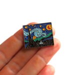 Pin LA NOCHE ESTRELLADA * Van Gogh
