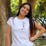Camiseta CORAZON DE Té* Bordado Dama