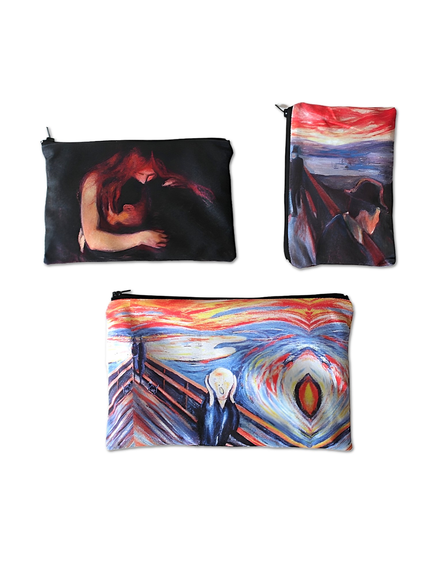 Estuches MUNCH Set *3 Cartucheras