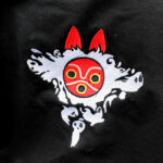 Buso Ghibli - PRINCESA MONONOKE * Bordado con capota