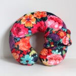 Cojin cuello FLORECER + antifaz de regalo