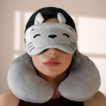 Cojin cuello TOTORO + antifaz de regalo