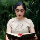 Camiseta ORGULLO Y PREJUICIO* Bordado Dama