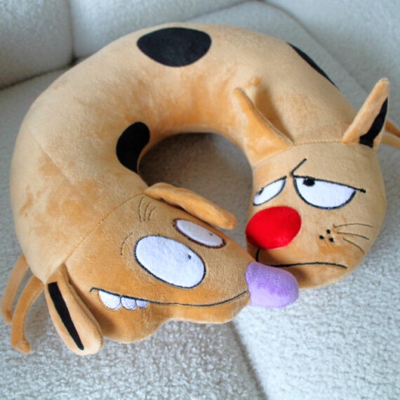 Cojin cuello CAT-DOG + antifaz de regalo
