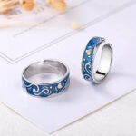 Anillo Noche estrellada