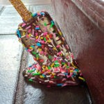 Tranca-puerta PALETA DE HELADO negra