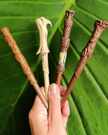 lapiceros varitas Harry Potter x4