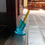 Tranca-puerta PALETA Azul