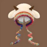 Gorro Cabra blanco hueso