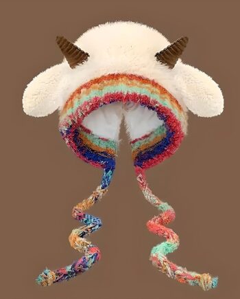 Gorro Cabra blanco hueso