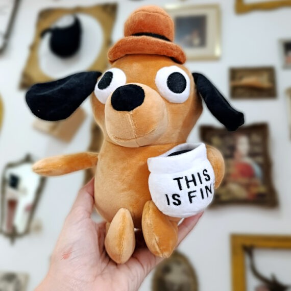 Perro THIS IS FINE
