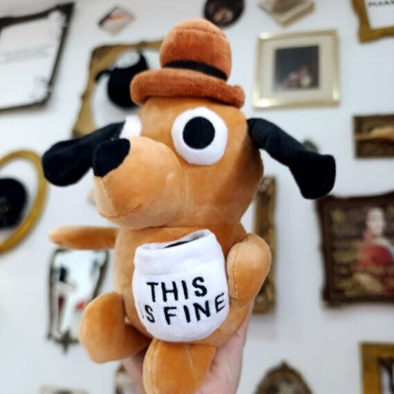 Perro THIS IS FINE