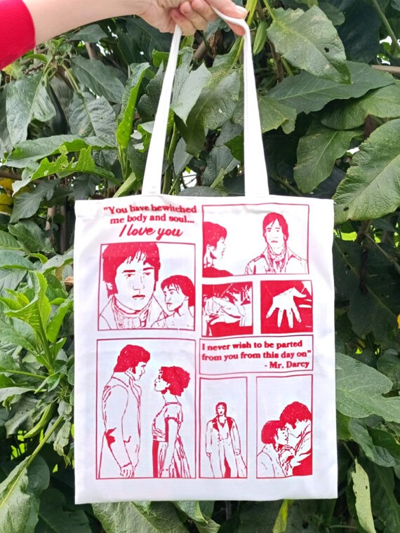 Bolsa Ecológica ORGULLO Y PREJUICIO *pequeña