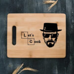 Tabla de picar en BAMBU * Breaking Bad